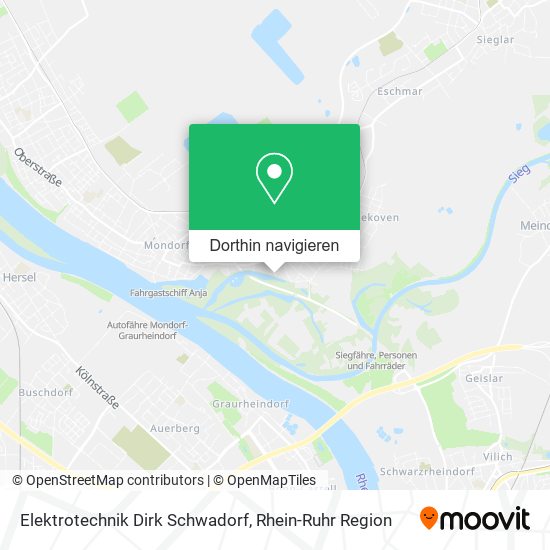 Elektrotechnik Dirk Schwadorf Karte