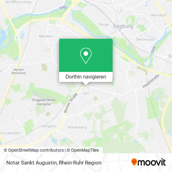 Notar Sankt Augustin Karte