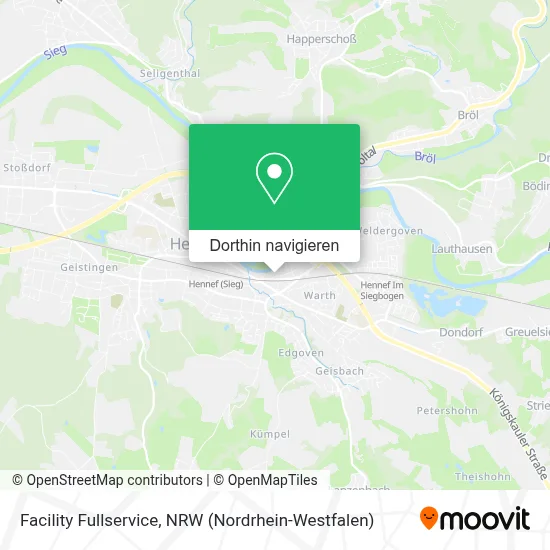 Facility Fullservice Karte