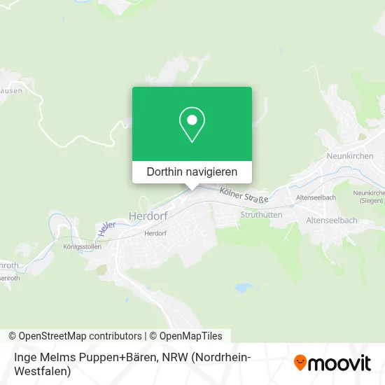 Inge Melms Puppen+Bären Karte