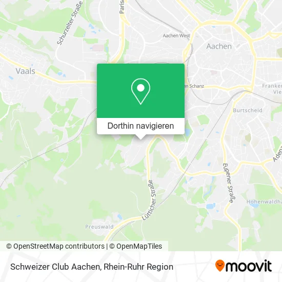 Schweizer Club Aachen Karte