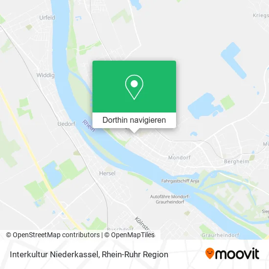 Interkultur Niederkassel Karte