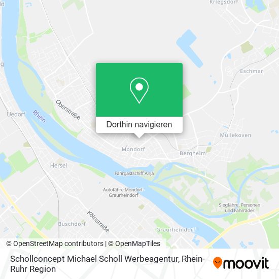 Schollconcept Michael Scholl Werbeagentur Karte