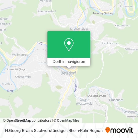 H.Georg Brass Sachverständiger Karte