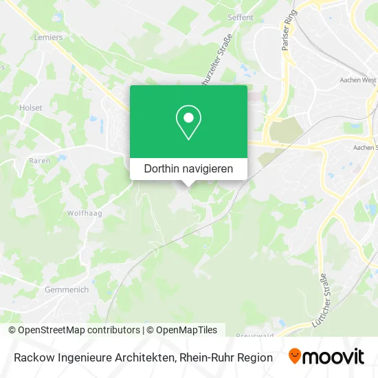 Rackow Ingenieure Architekten Karte