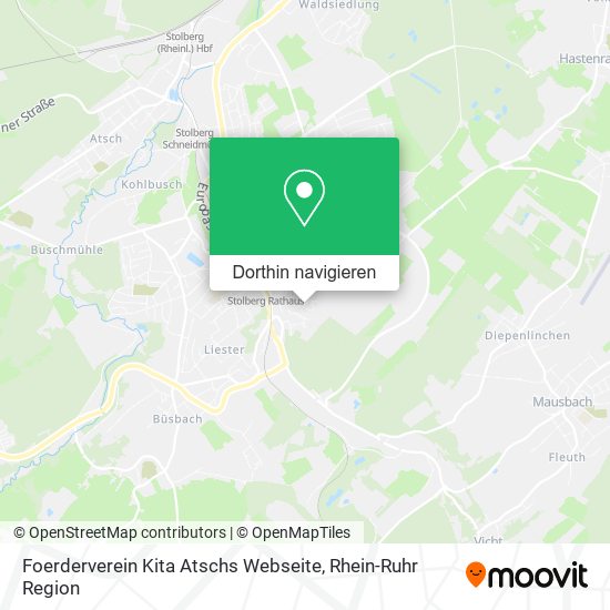Foerderverein Kita Atschs Webseite Karte