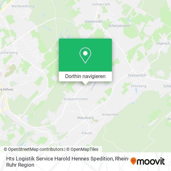 Hts Logistik Service Harold Hennes Spedition Karte