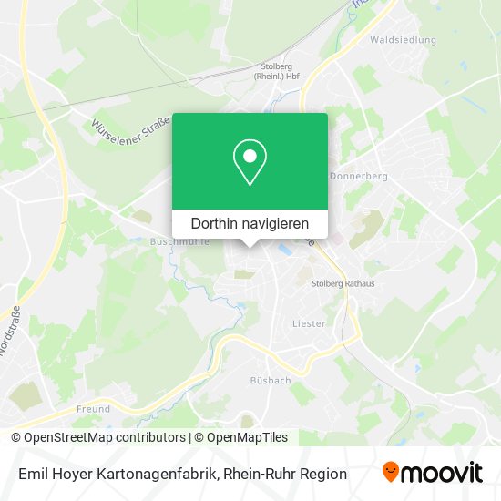 Emil Hoyer Kartonagenfabrik Karte