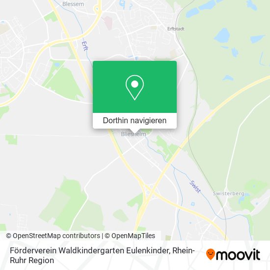 Förderverein Waldkindergarten Eulenkinder Karte