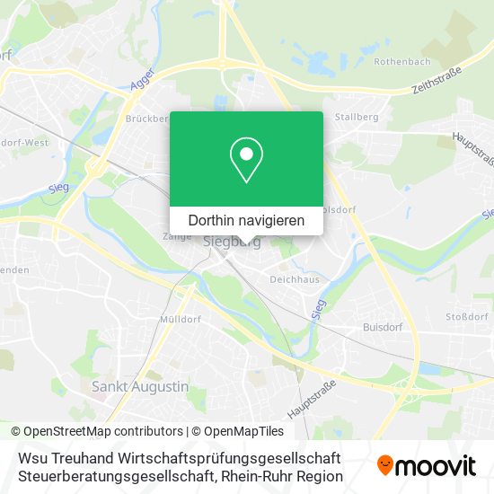 Wsu Treuhand Wirtschaftsprüfungsgesellschaft Steuerberatungsgesellschaft Karte