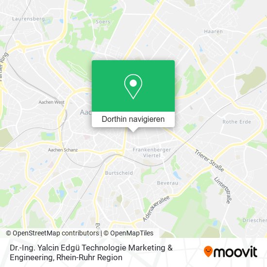 Dr.-Ing. Yalcin Edgü Technologie Marketing & Engineering Karte
