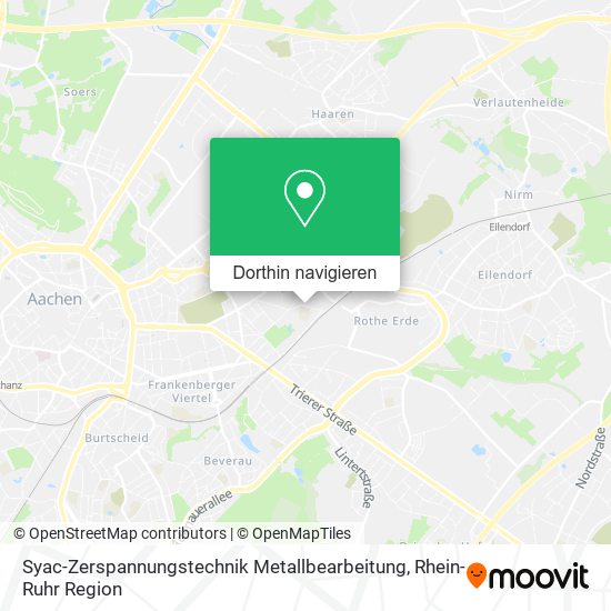 Syac-Zerspannungstechnik Metallbearbeitung Karte