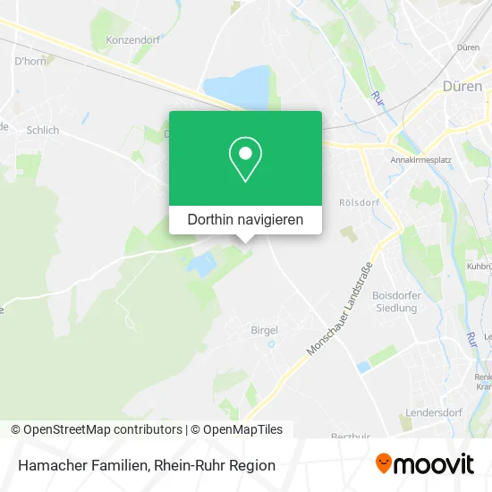 Hamacher Familien Karte