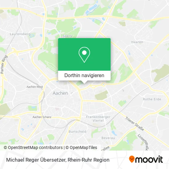 Michael Reger Übersetzer Karte