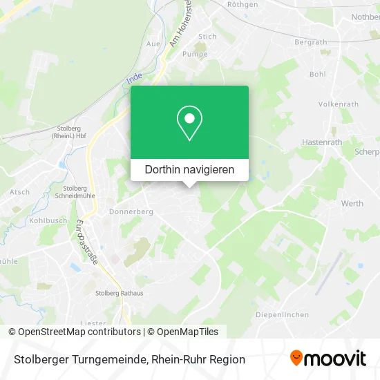 Stolberger Turngemeinde Karte