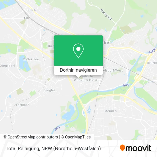 Total Reinigung Karte