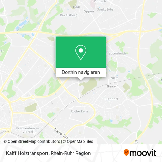 Kalff Holztransport Karte