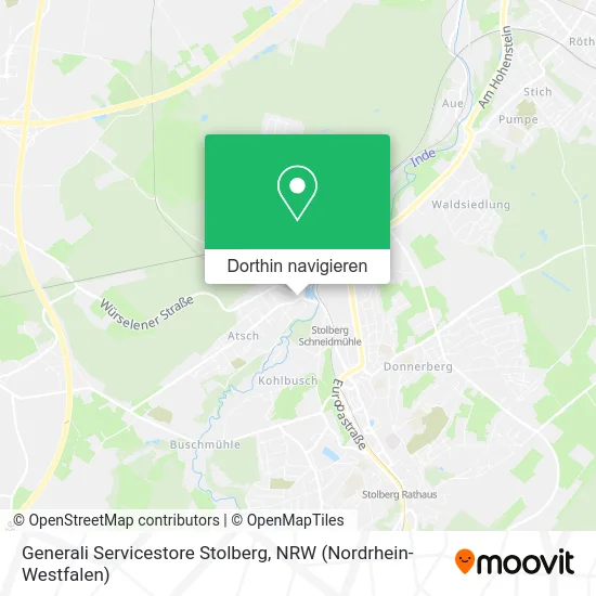 Generali Servicestore Stolberg Karte