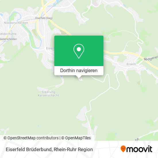 Eiserfeld Brüderbund Karte