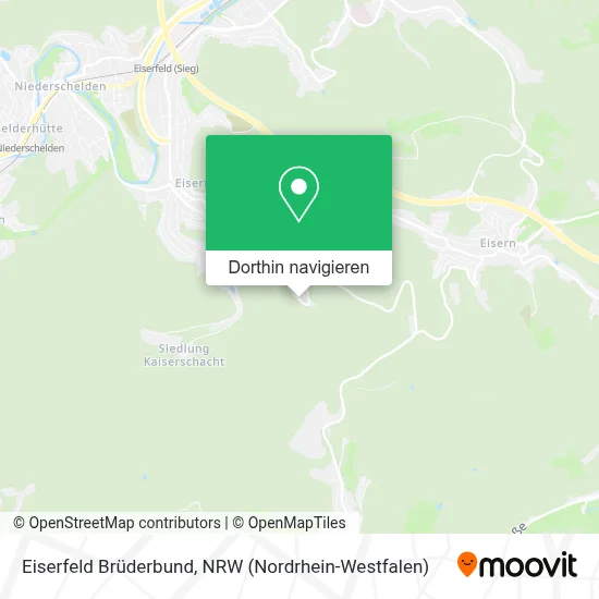 Eiserfeld Brüderbund Karte