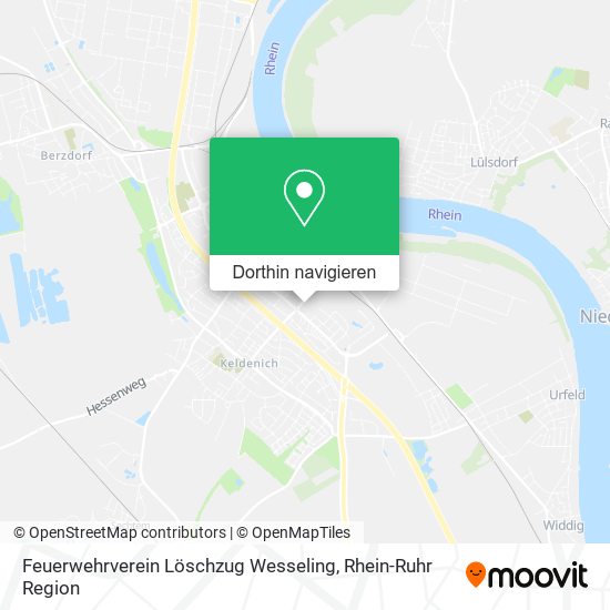 Feuerwehrverein Löschzug Wesseling Karte