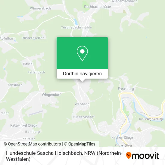 Hundeschule Sascha Holschbach Karte