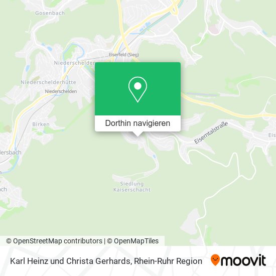 Karl Heinz und Christa Gerhards Karte