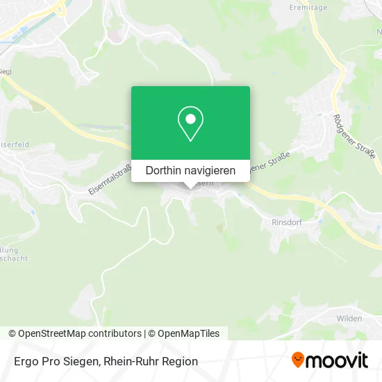Ergo Pro Siegen Karte