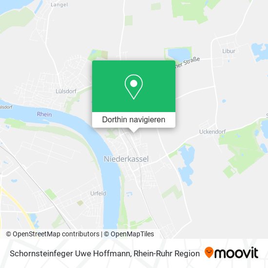 Schornsteinfeger Uwe Hoffmann Karte