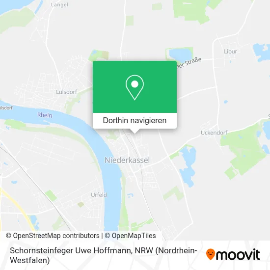Schornsteinfeger Uwe Hoffmann Karte