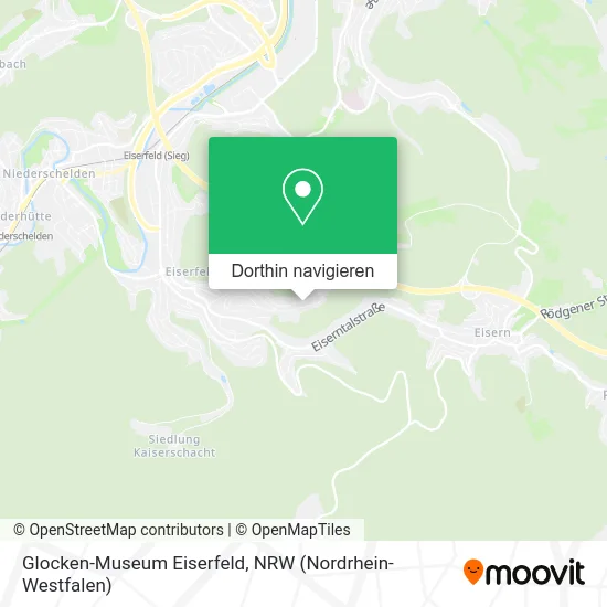 Glocken-Museum Eiserfeld Karte