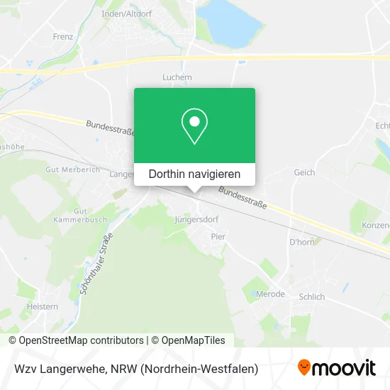 Wzv Langerwehe Karte