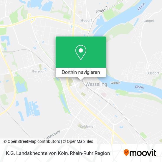 K.G. Landsknechte von Köln Karte