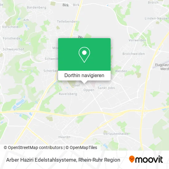 Arber Haziri Edelstahlsysteme Karte