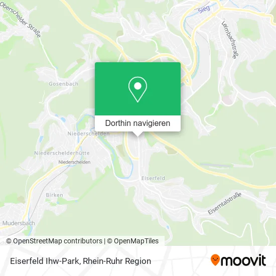 Eiserfeld Ihw-Park Karte