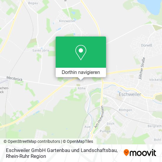 Eschweiler GmbH Gartenbau und Landschaftsbau Karte
