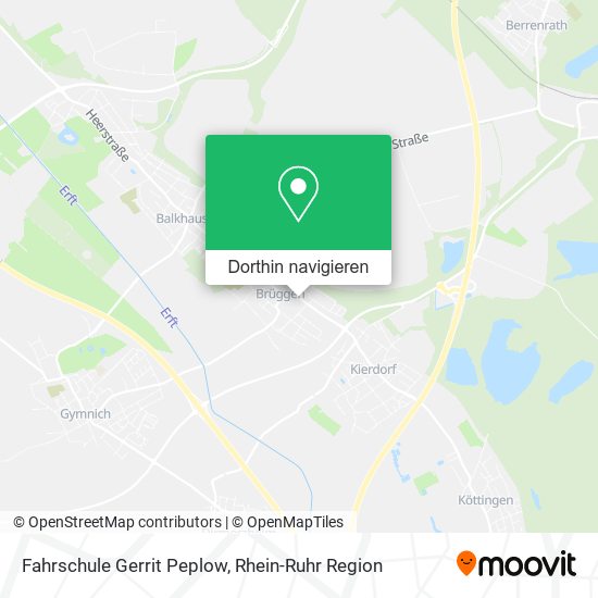 Fahrschule Gerrit Peplow Karte