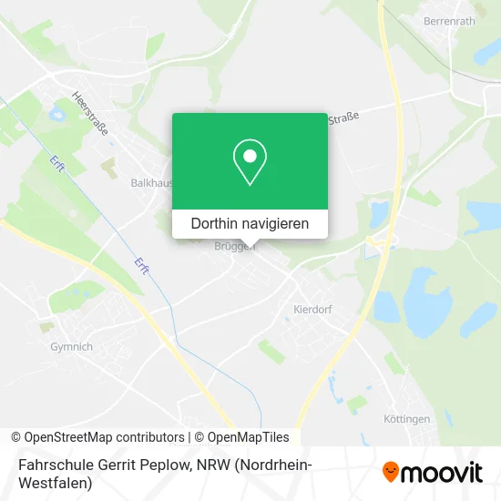Fahrschule Gerrit Peplow Karte