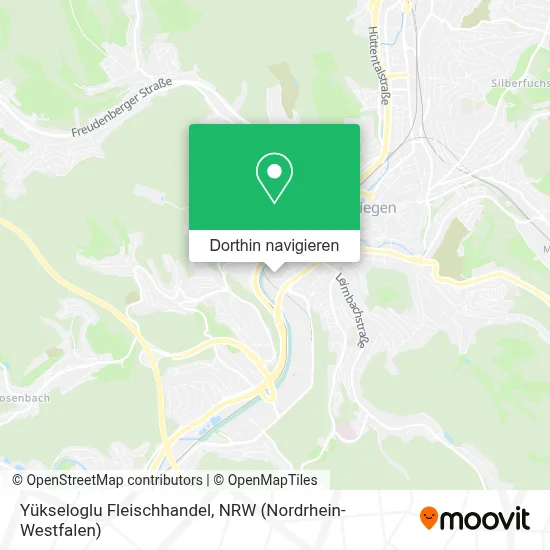 Yükseloglu Fleischhandel Karte