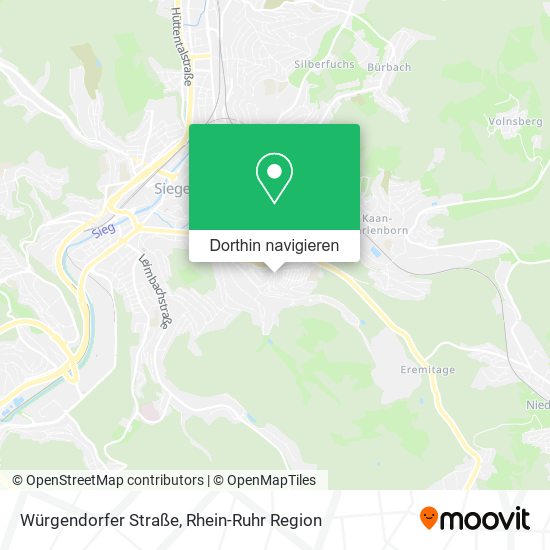 Würgendorfer Straße Karte
