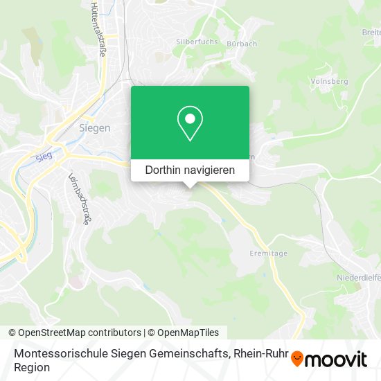 Montessorischule Siegen Gemeinschafts Karte