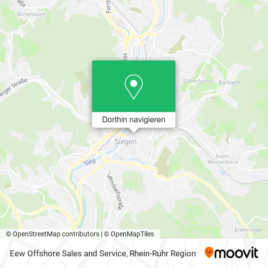 Eew Offshore Sales and Service Karte