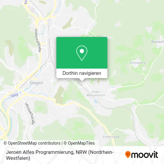 Jeroen Alfes Programmierung Karte