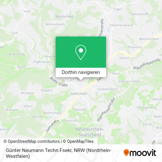 Günter Neumann Techn.Fsekr Karte