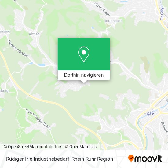 Rüdiger Irle Industriebedarf Karte