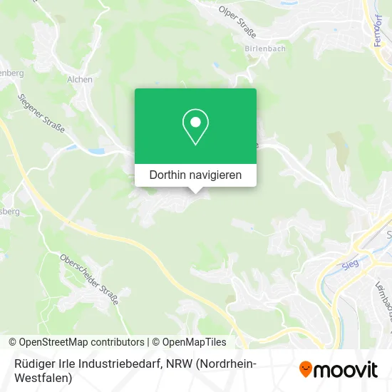 Rüdiger Irle Industriebedarf Karte