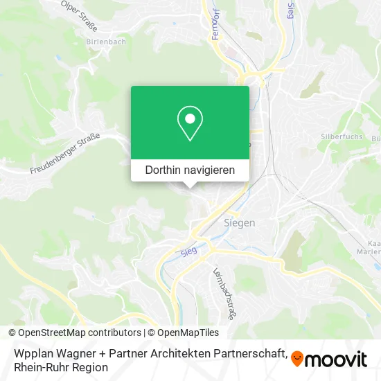 Wpplan Wagner + Partner Architekten Partnerschaft Karte