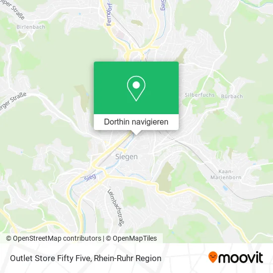 Outlet Store Fifty Five Karte