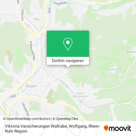 Viktoria Versicherungen Wallrabe, Wolfgang Karte