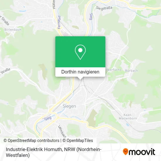 Industrie-Elektrik Homuth Karte